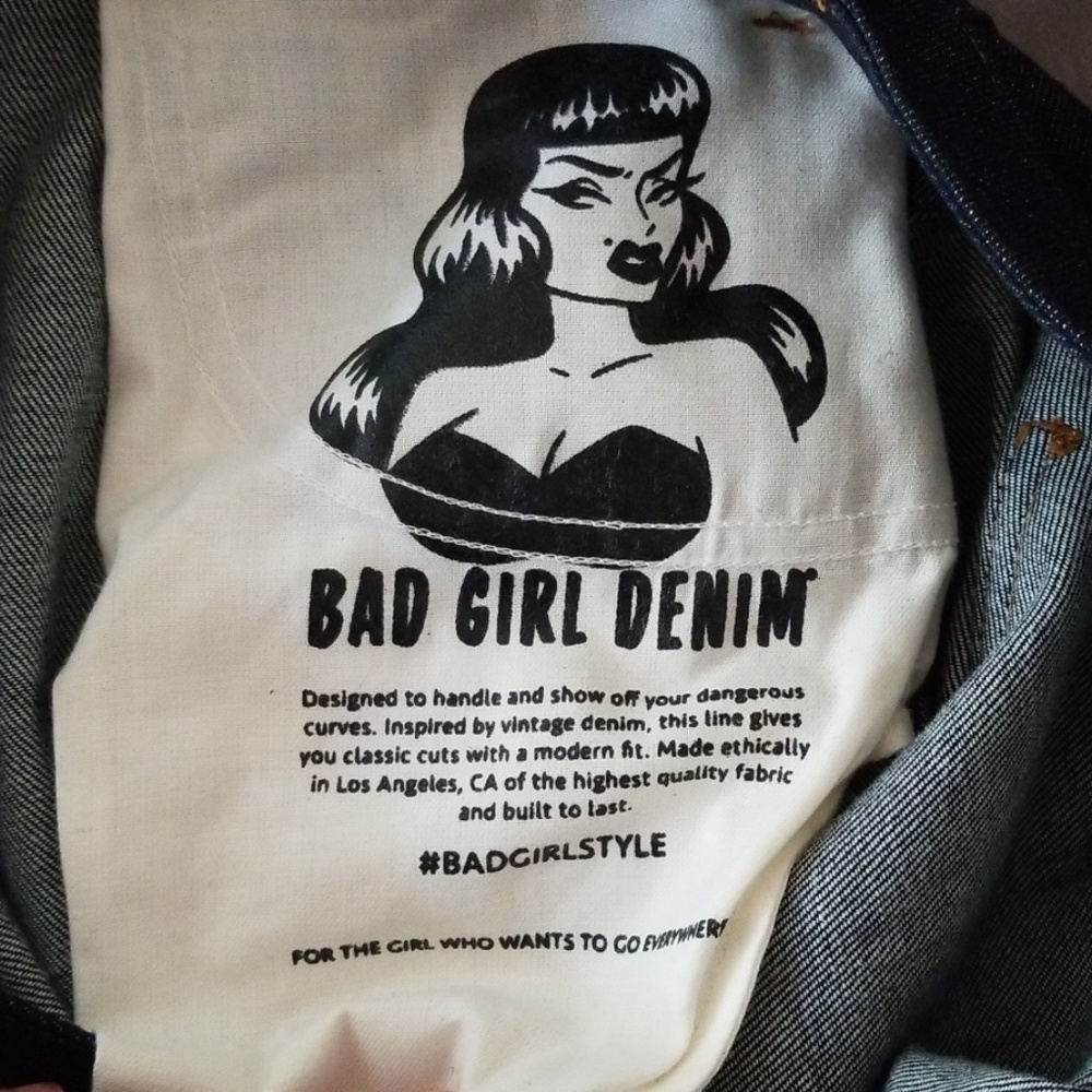 Bad Girl Denim High waisted Jeans 32/33 Regular